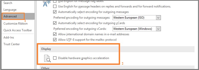 Outlook Stuck on Loading Profile